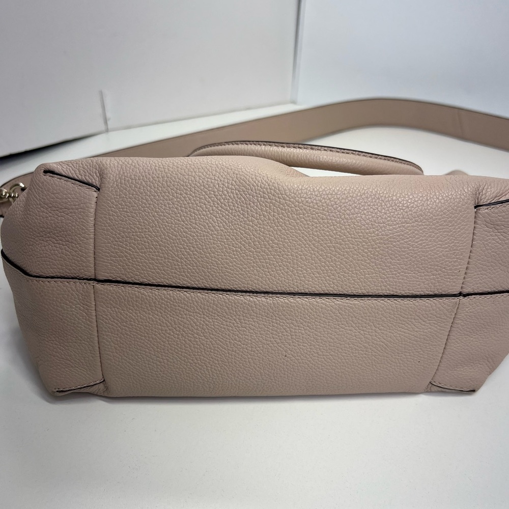 Kate Spade New York Larchmont Avenue Studded Mini Layla Satchel in Warm Beige - Picture 4 of 15